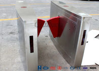 Collecteur automatique de carte de porte de barrière d'oscillation d'aileron de porte de barrière d'aileron de 3 ruelles pour le contrôle d'accès biométrique