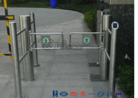 La barrière de passage de porte de contrôle d'accès de moteur de brosse de DC24V porte-à-porte expriment Access