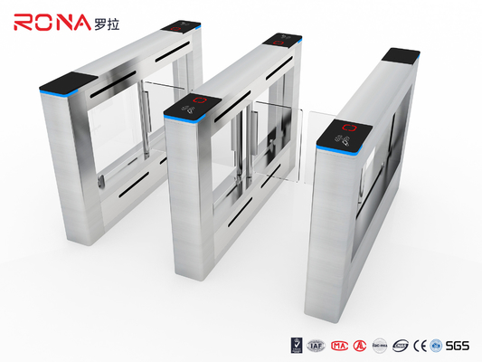 acheter Tourniquet automatique de porte d'oscillation SUS304 de sécurité de bureau avec le lecteur de cartes online manufacture