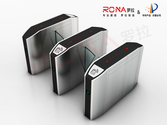 acheter Systèmes flexibles de contrôle d'accès d'aileron de tourniquet de barrière de porte d'anti fonction électronique de pincement online manufacture