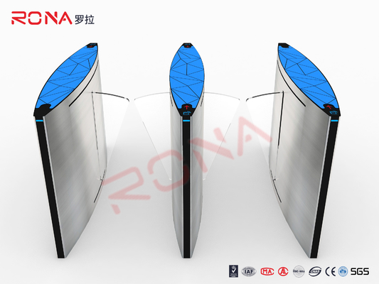 acheter Bras acrylique d'oscillation d'aileron de l'acier inoxydable 304 de tourniquet automatique de barrière avec le moteur servo online manufacture