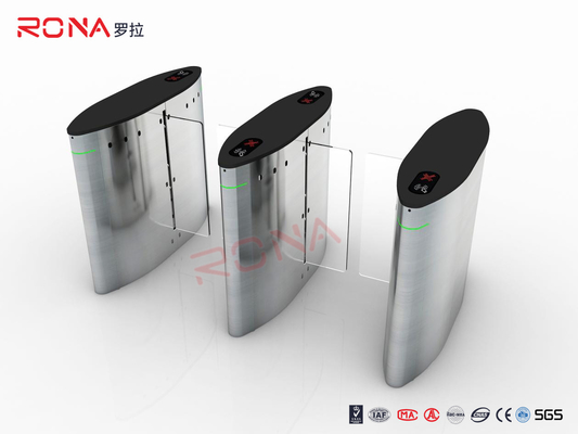 acheter Approuvé par la CE Porte coulissante de barrière tourniquet Intellectuelle entrée électrique 30 personnes / min online manufacture