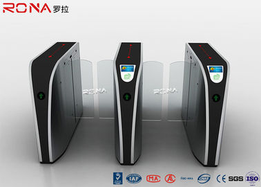 acheter Porte de barrière d'entrée de glissière de taille de taille, lecteur de cartes piétonnier de la porte RFID de tourniquet online manufacture