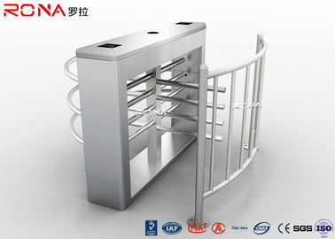 acheter Tourniquet approuvé de porte de barrière d'aileron de la CE avec le moteur de brosse de CC 24V de systèmes d'entrée online manufacture
