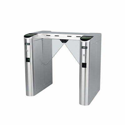 acheter 304 Stainless Steel Swing Gate Turnstile for Smooth Access 6 Pairs of Sensors Pass Speed 30 Person/min online manufacture