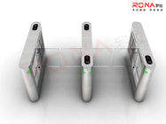 Porte piétonnière bidirectionnelle piétonnière de tourniquet de porte d'oscillation de largeur acrylique du bras 900mm