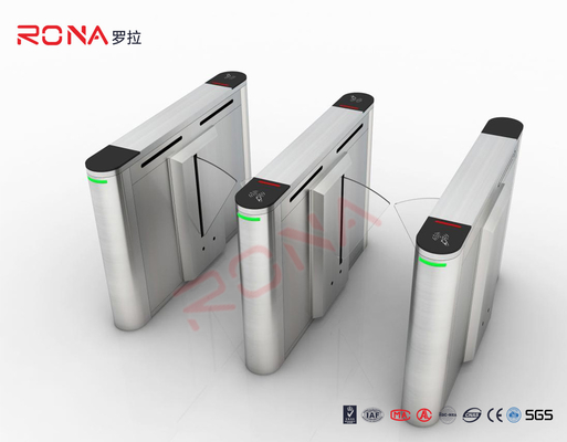 Stades Tourniquets optiques à empreinte digitale Barrière d'entrée Tourniquets à balancer Barrière brossée