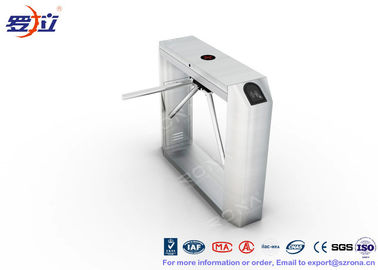 Porte de tourniquet de trépied de lecteur d'empreintes digitales, tourniquet complètement automatique de l'acier inoxydable 304