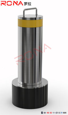 Résistant aux émeutes type ascenseur rétractable pour la circulation Bollard Colonne mobile 304 acier inoxydable