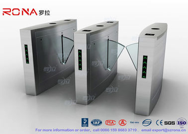 Tourniquet acrylique de barrière d'aileron de porte de barrière de tourniquet de lecteur d'empreintes digitales de porte de barrière d'aileron