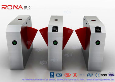 Code de carte d'Anti-pincement de porte de tourniquet de contrôle d'accès de sécurité de porte de porte de barrière d'aileron de l'acier inoxydable 304