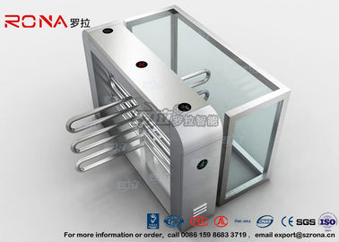 Porte à télécommande de barrière de boom de collecteur de pièce de monnaie de tourniquets de taille de taille de gare routière avec l'acier inoxydable 304#