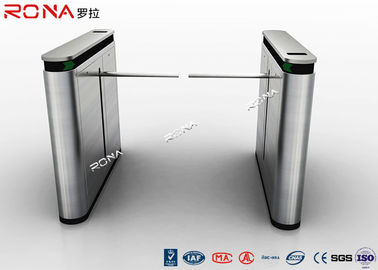 Acier inoxydable de la porte 304 de tourniquet de bras de baisse de centre commercial 2 lecteurs Windows de RFID