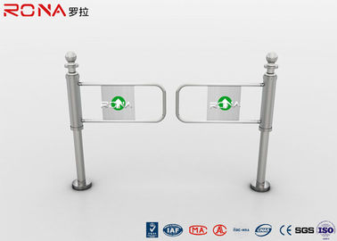 Porte d'oscillation automatique de tourniquets de taille de système de sécurité demi pour le bâtiment intelligent