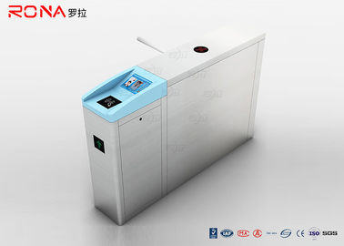 Trépied piétonnier semi automatique d'acier inoxydable de la taille 304 de porte de tourniquet avec le système d'étiquetage