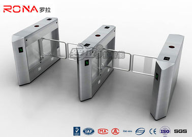 DC24V balayent le tourniquet électrique biométrique de contrôle d'accès de la porte 20W RS485 de barrière d'oscillation
