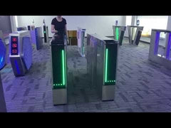 Barrière de contrôle d'accès pour projet universitaire - Porte battante en acrylique PU 0.6S SUS304 - Tourniquet plat