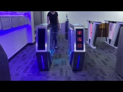 Tourniquet à rabat à 2 voies avec système de gestion des billets avec lumière au cinéma