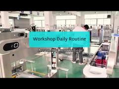 Voir la démonstration de la barrière tournante automatique intérieure à balancement automatique pour le contrôle automatique dans les immeubles de bureaux intelligents