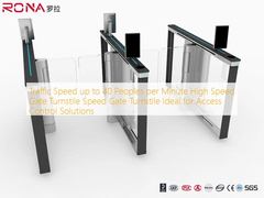 Contrôle d'accès rapide de tourniquet de porte à grande vitesse