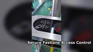 Accès piétonnier sécurisé de tourniquet de créneau de vitesse de Fastlane
