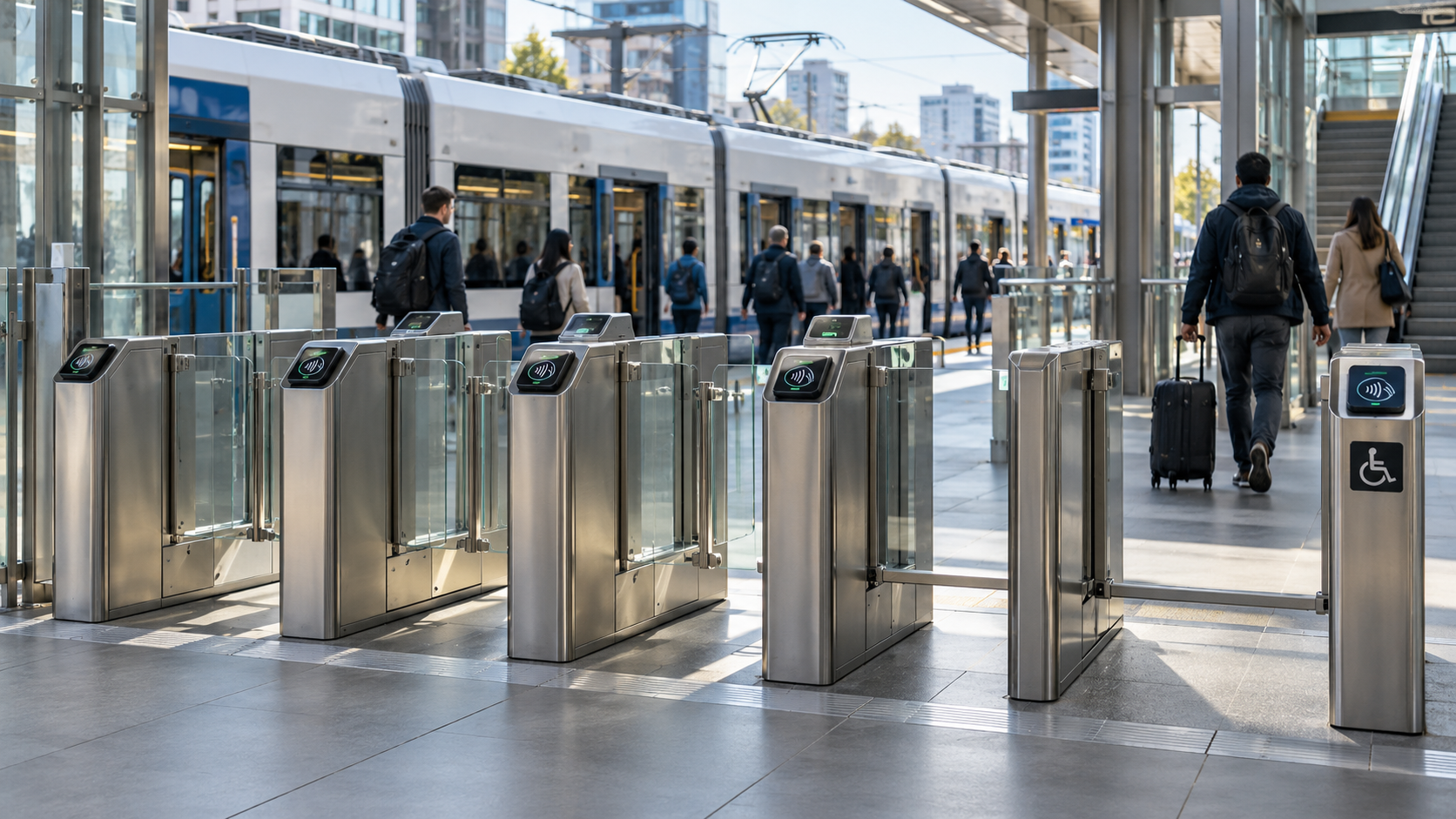 Derniers blogs de l'entreprise sur Seattle Light Rail Fare Gate Pilot Signals New Priorities for Transit Turnstile Specifications