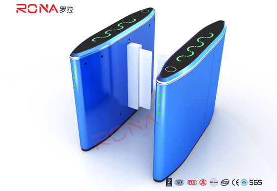 La porte coulissante automatique Smart de barrière de RFID arment le tourniquet de rotation de contrôle d'accès