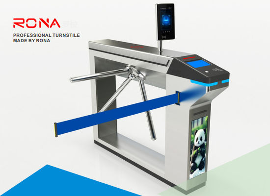 Hauteur de la taille, trépied, portes de sécurité, contrôle d'accès, reconnaissance faciale pour les zones pittoresques