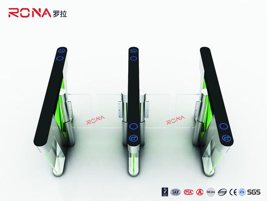 304 Lire la carte en acier inoxydable Sécurité Porte tourniquet Système de contrôle piétonnier