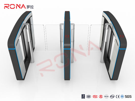 Retraçable à l'empreinte digitale, à volet rétractable, barrière pour piétons, contrôle de la vitesse, porte tournevis