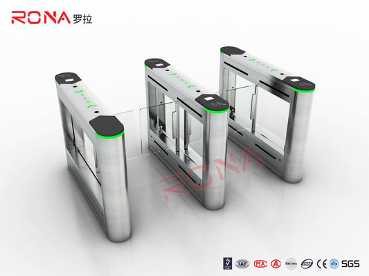 Porte à tournevis bidirectionnelle en acier inoxydable 304 avec lecteur de cartes et moteur sans balai en courant continu