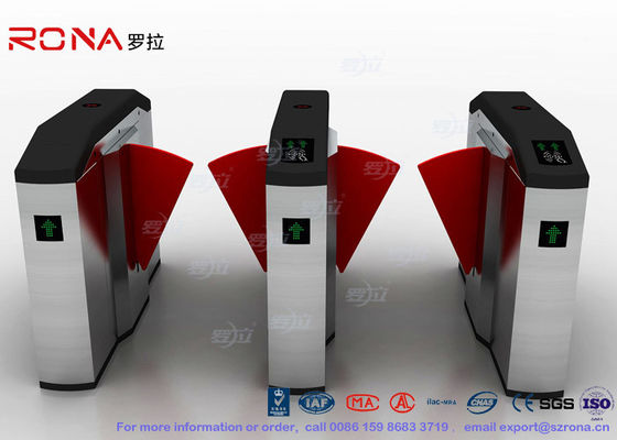 Acier inoxydable de lecteur de contrôle d'accès d'aileron de porte faciale de barrière pour l'entrée