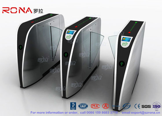 Porte électrique standard solides solubles de barrière d'aileron de systèmes d'entrée de tourniquet de contrôle d'accès à grande vitesse