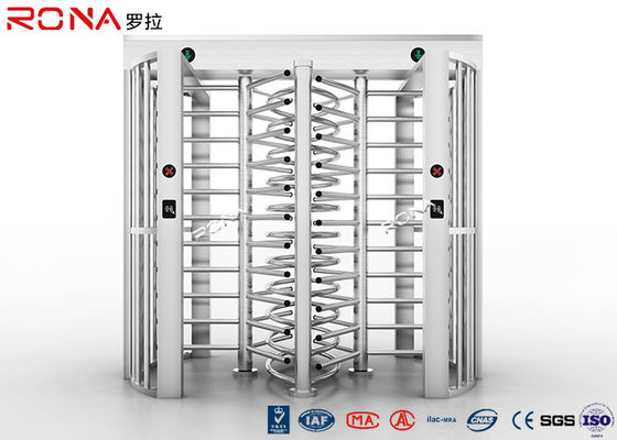 Contrôle d'accès de rotation de passage en métal de plein tourniquet bidirectionnel de taille