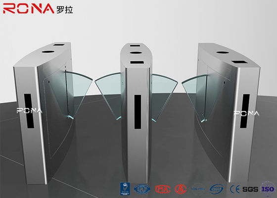 Porte piétonnière durable de tourniquet, délai de fonctionnement des systèmes 0.6s d'entrée de tourniquet d'aileron