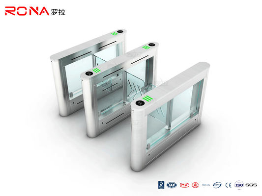 Tourniquets électriques de porte de contrôle d'accès de jardin d'enfants de moteur piétonnier inoxydable d'oscillation