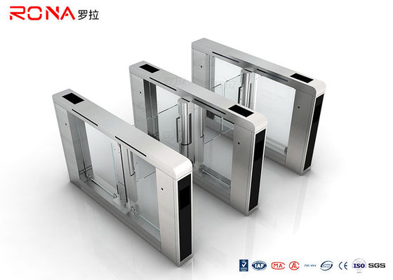 Moteur servo conduisant l'entrée de piéton d'acier inoxydable du tourniquet 304 de créneau de vitesse