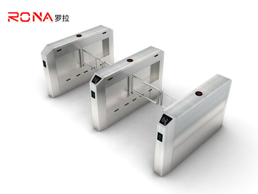 Moteur Blushless de C.C de demi de taille de sécurité de tourniquet anti d'empreinte digitale d'oscillation porte de tourniquet